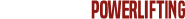 Kaizen Powerlifting Text Logo